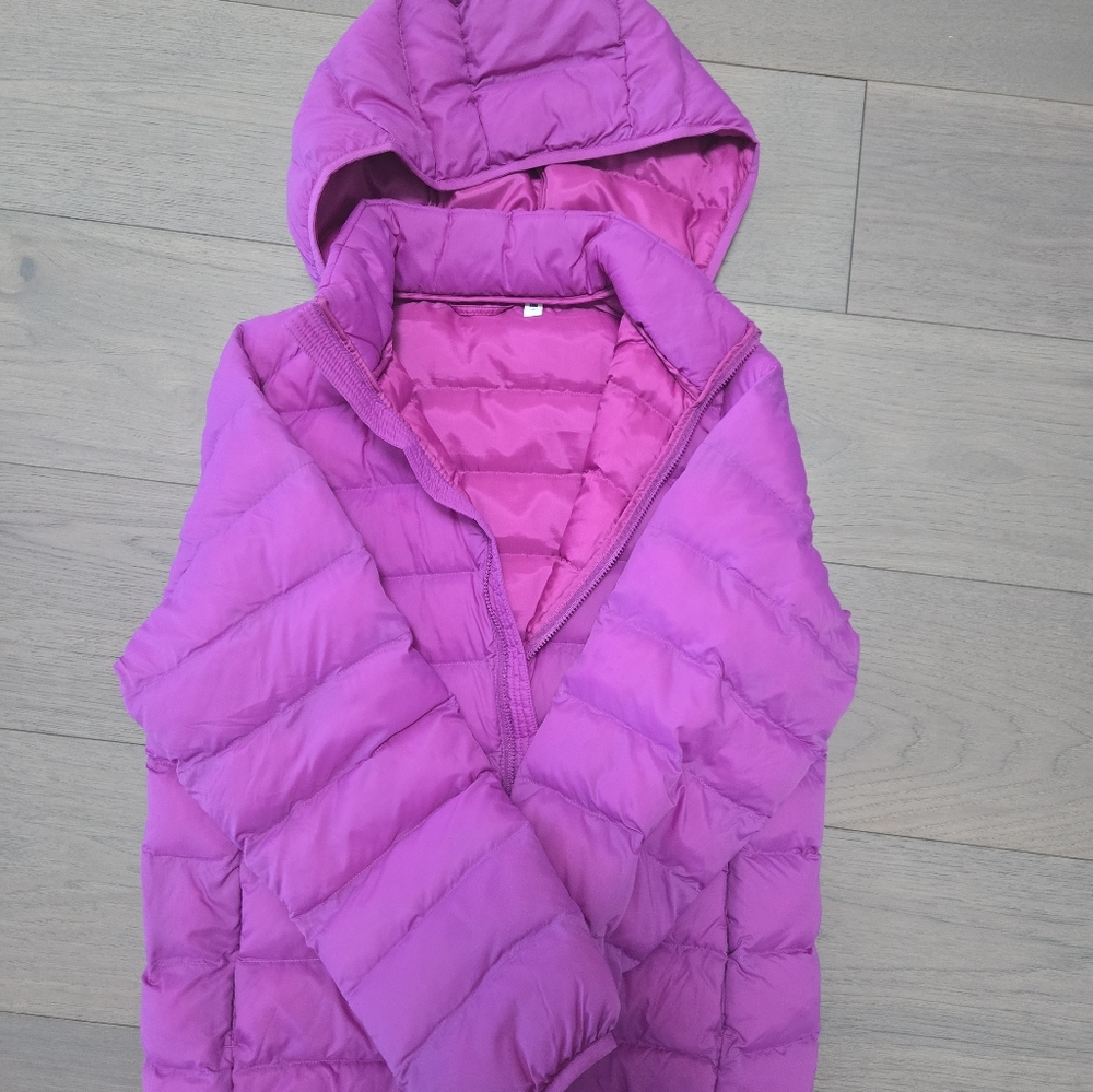 Uniqlo girls winter puffer jacket